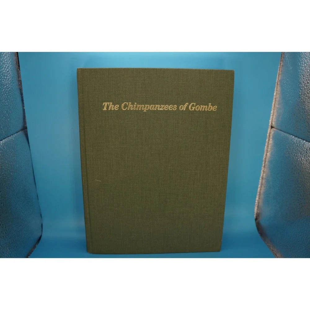 The Chimpanzees of Gombe Patterns of Behavior Jane Goodall 1986 Hardcover Book